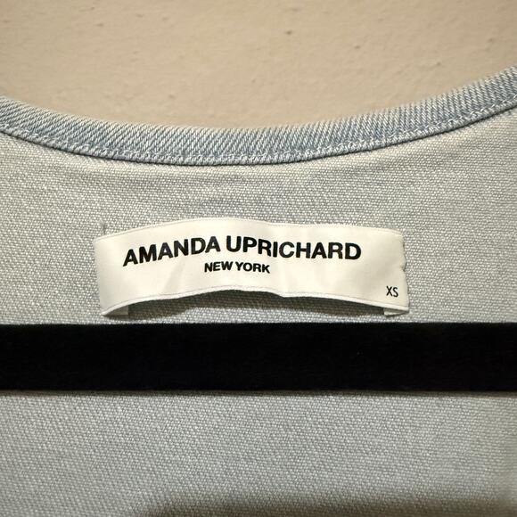 Amanda Uprichard Ethan Denim Jumpsuit - Picture 6 of 6